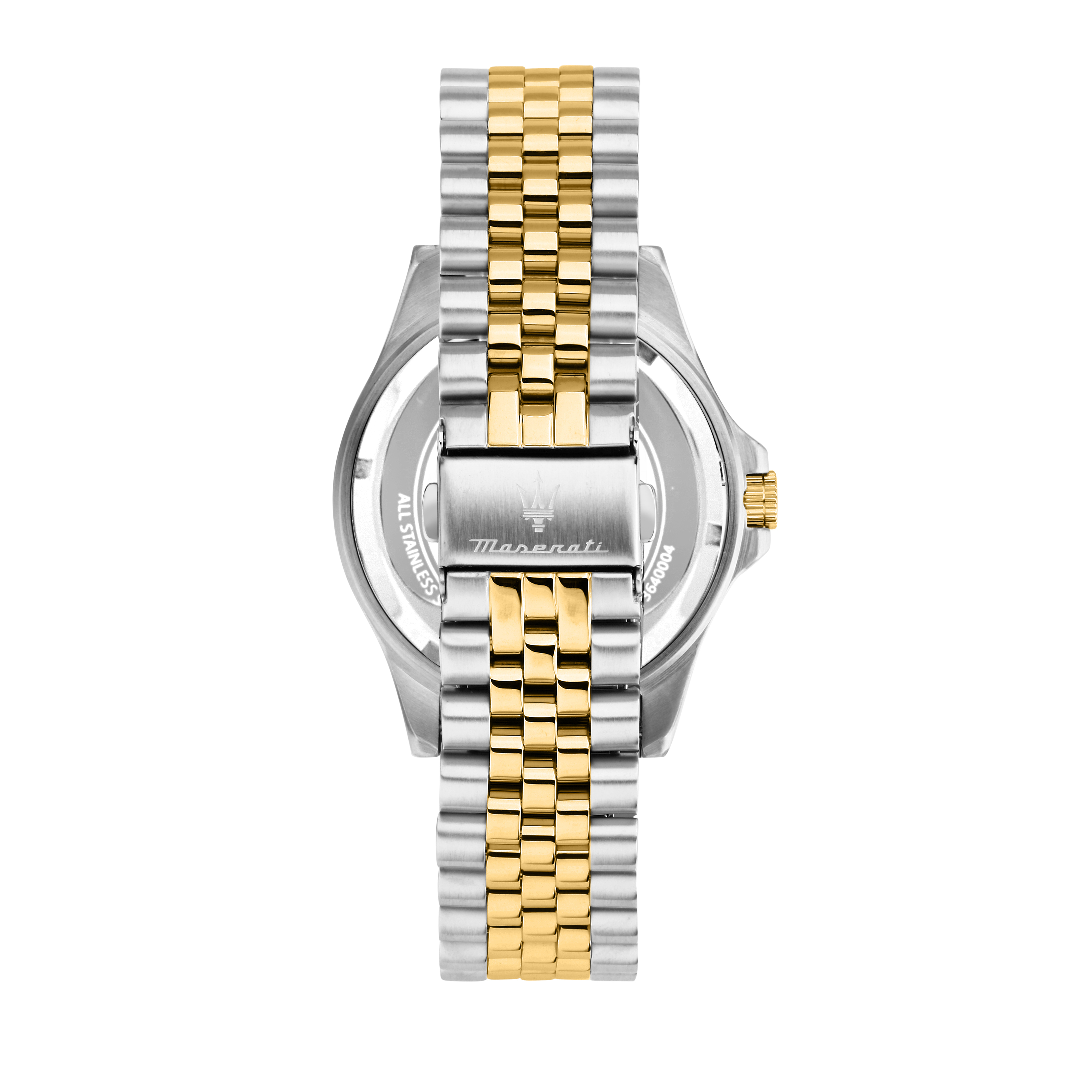 Maserati Sfida Herrenuhr Quarz 44mm Gold Silber
