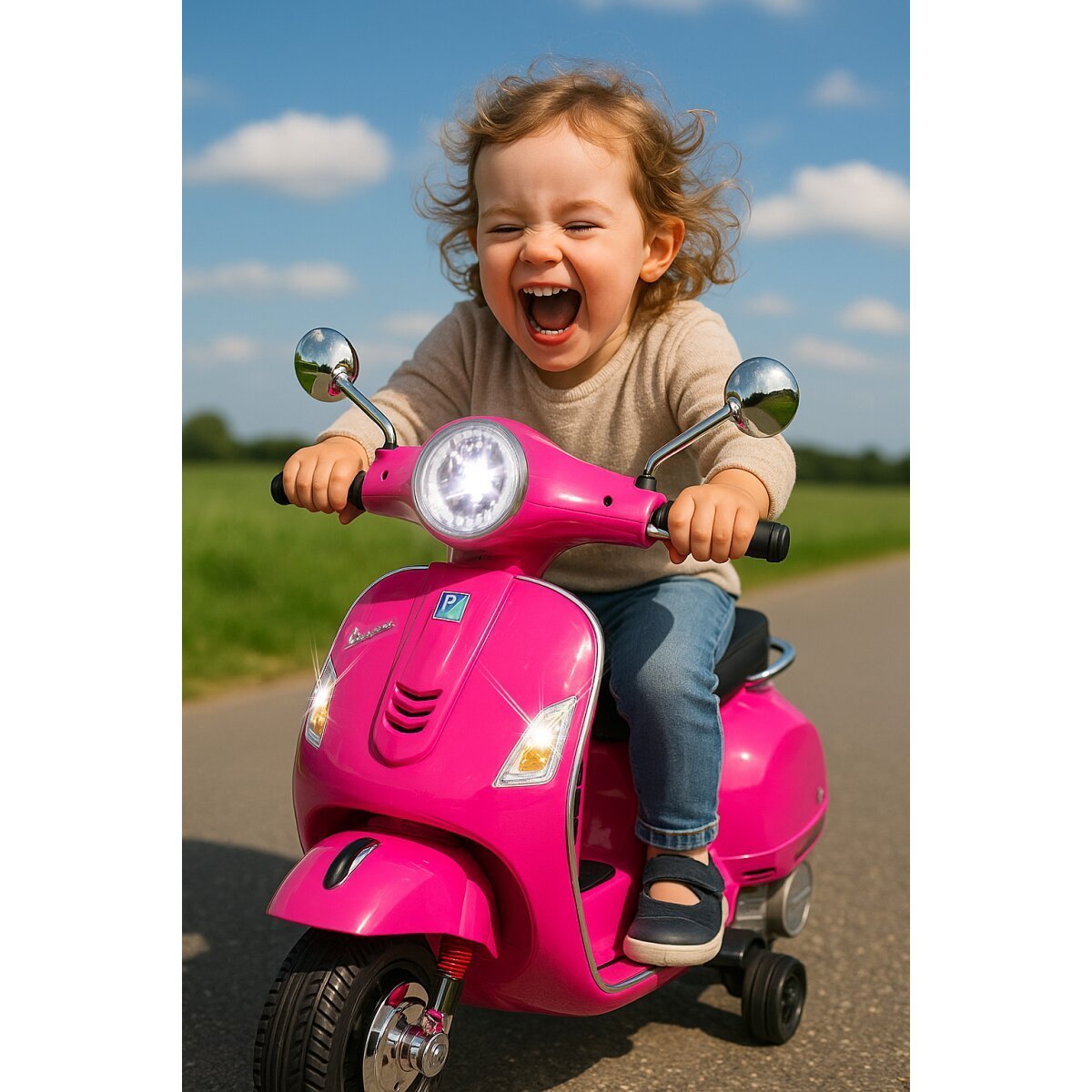 JAMARA Ride-on Vespa GTS 125 pink Li-Power 12.6 ab 3 Jahren JAMARA Ride-on Vespa GTS 125 pink Li-Power 12.6 ab 3 Jahren