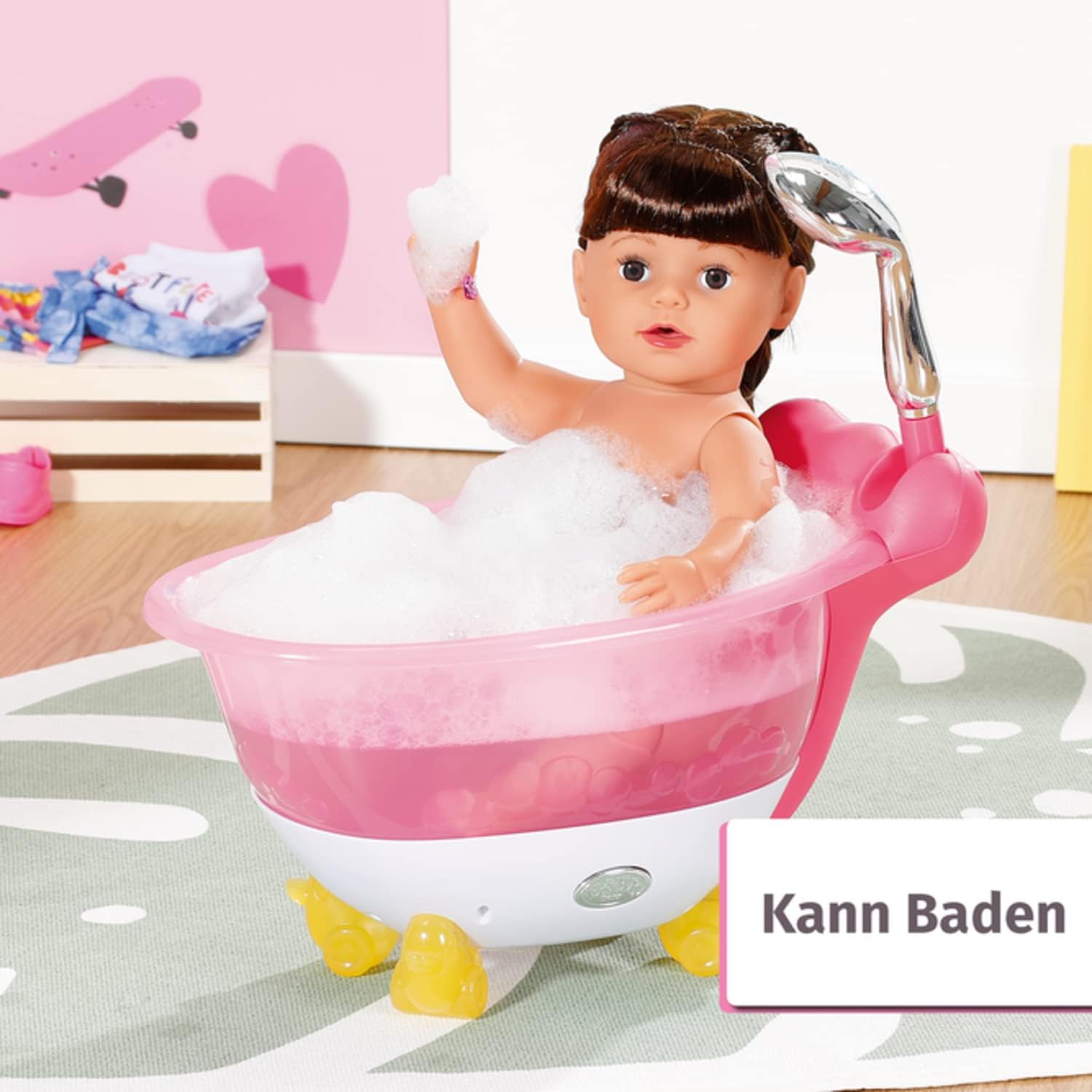 Baden, Badewanne, Person, Wanne