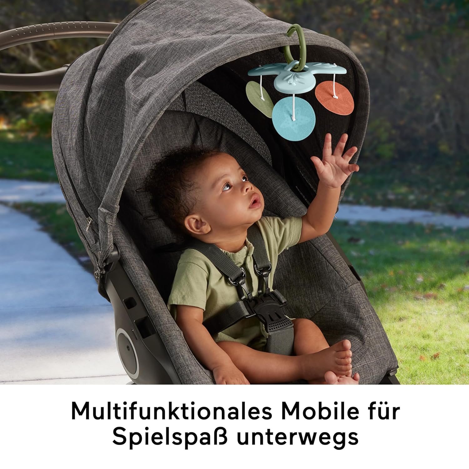 Fisher-Price Simply Senses Sensorische Erlebnisdecke mit 6 Spielzeugen HRB15 Gesicht, Kopf, Person, Fotografie, Portrait