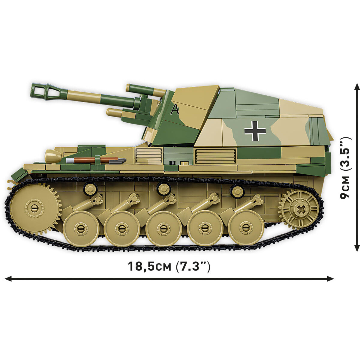 COBI 2598 - WESPE Leichte Feldhaubitze 18/2 - Bild 7 COBI 2598 - WESPE Leichte Feldhaubitze 18/2 - Bild 7