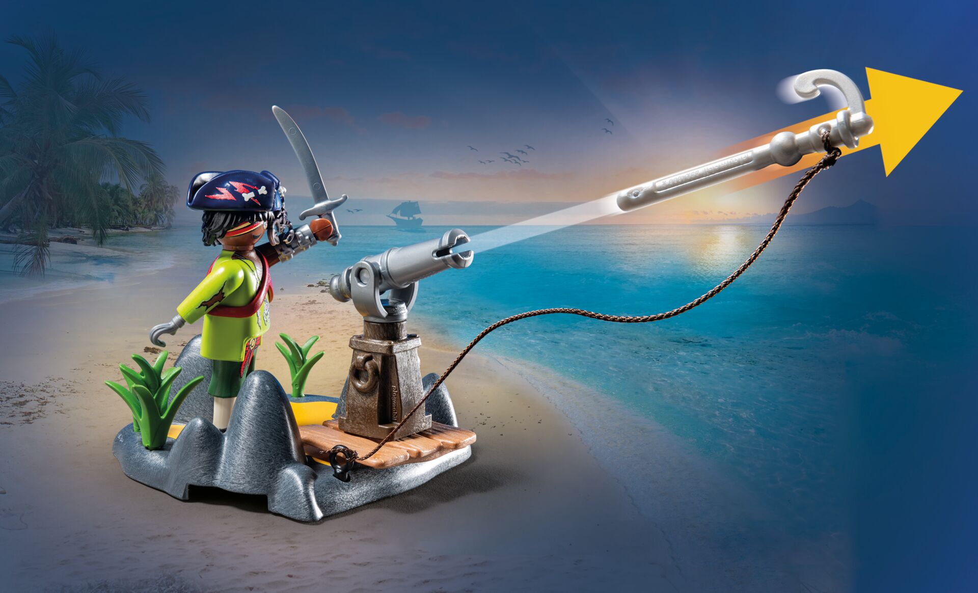 PLAYMOBIL 71532 Kampf Gegen Die Riesenkrabbe