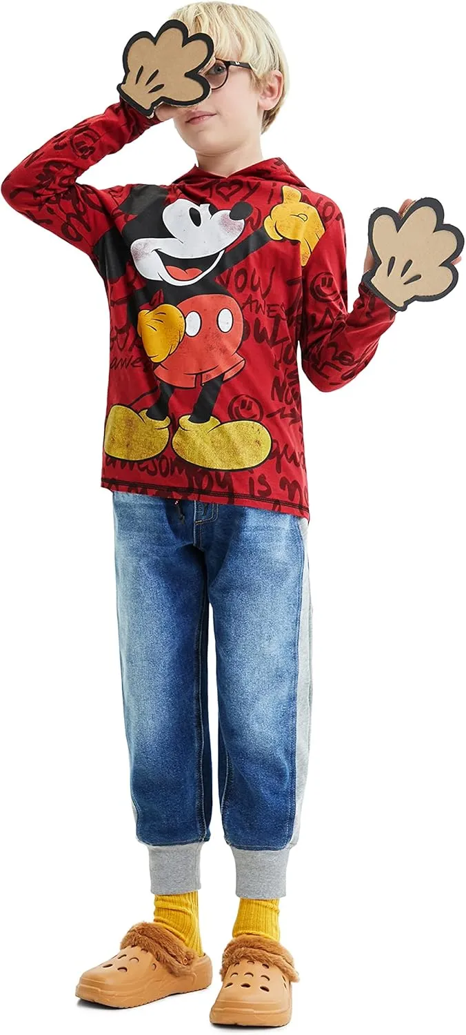 Desigual Jungen T-Shirt - Rot Baumwolle 22WBTK08/3000 Desigual Jungen T-Shirt - Rot Baumwolle 22WBTK08/3000