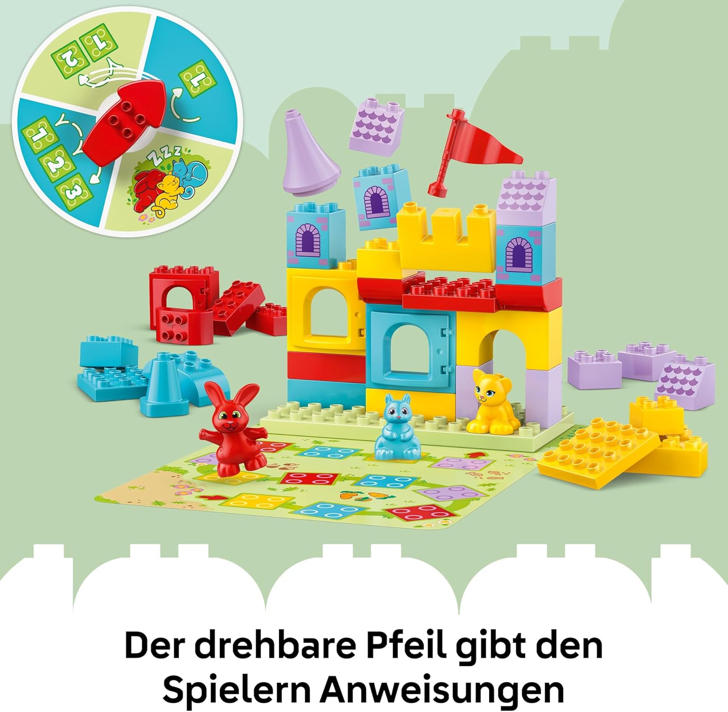 LEGO® DUPLO Hopsys Burgspiel 10450 Spielbereich