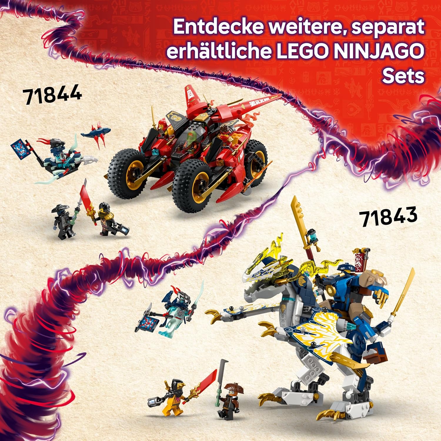 LEGO® NINJAGO® Lloyds Jet-Mech 71845 Buch, Comics, Veröffentlichung, Werbung