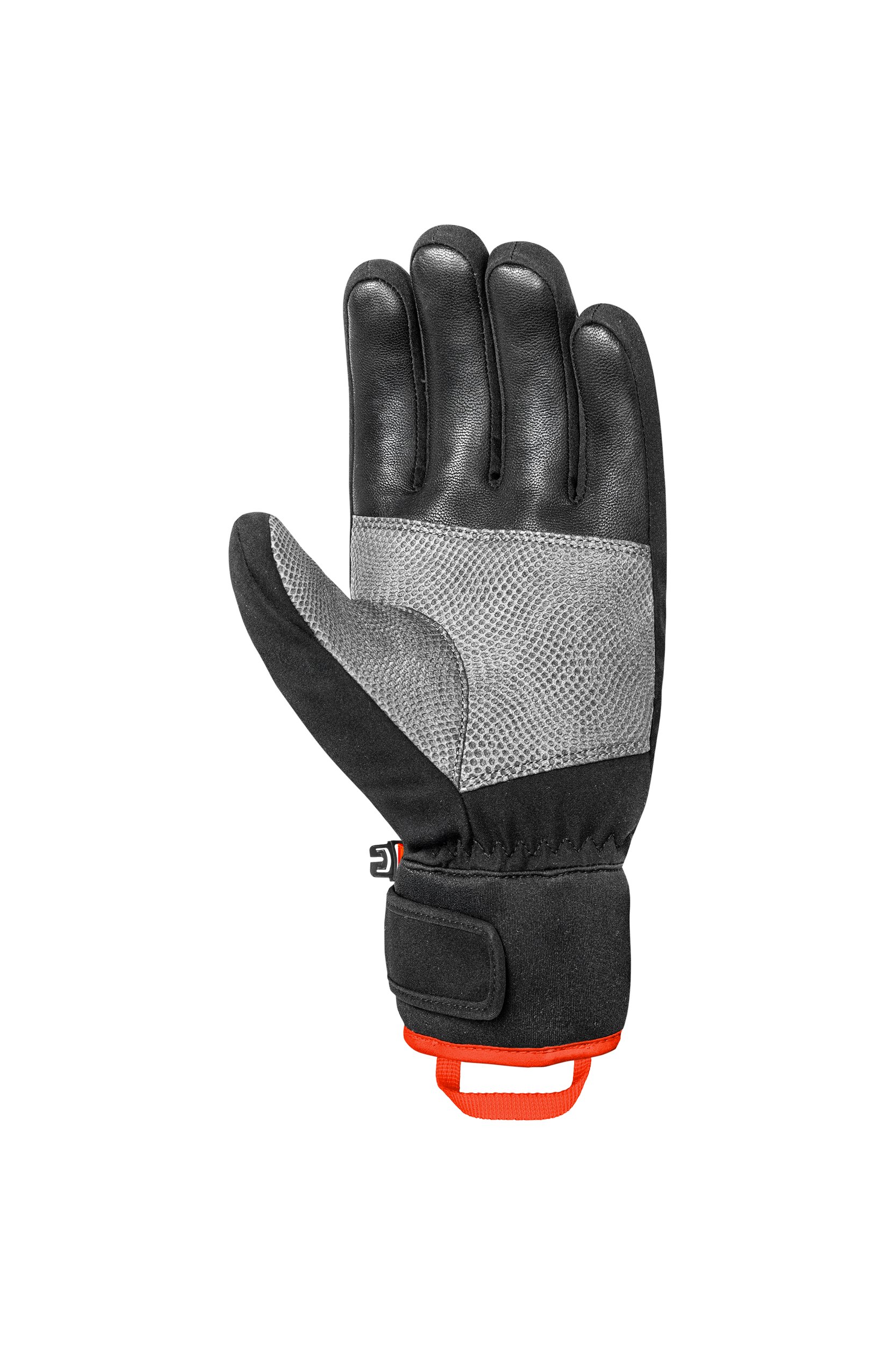 Reusch Worldcup Warrior R-TEX® XT Unisex Skihandschuh Schwarz/Silber/Neonrot