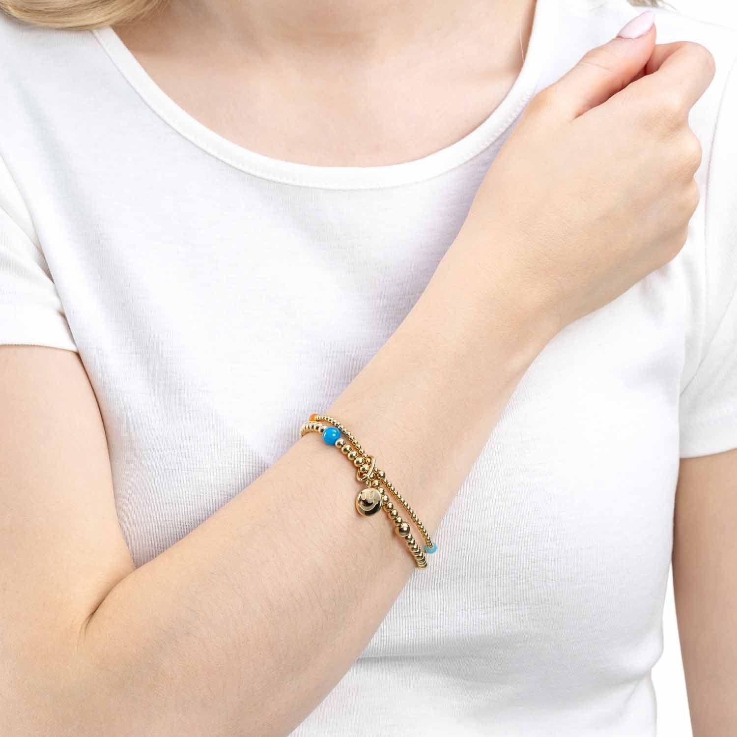 Leonardo 023750 Armband Smile Clip&Mix