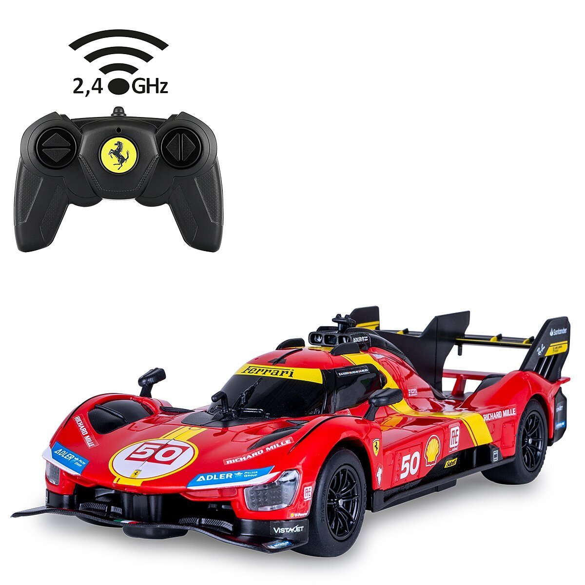 JAMARA Ferrari 499P 1:24 rot 2,4GHz ab 6 Jahren JAMARA Ferrari 499P 1:24 rot 2,4GHz ab 6 Jahren