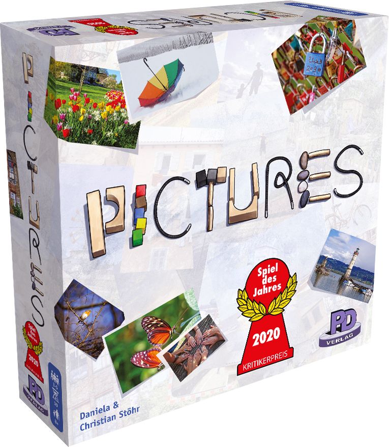 PD-Verlag Pictures Spiel des Jahres 2020 Kiste