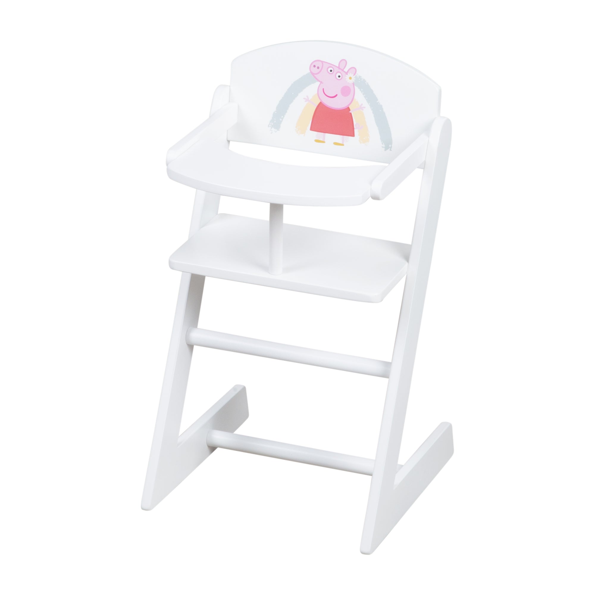 Roba 490034PP1 Puppenhochstuhl Peppa Pig weiß – Puppenmöbel & Häuser - Bild 5 Roba 490034PP1 Puppenhochstuhl Peppa Pig weiß – Puppenmöbel & Häuser - Produktbild 5