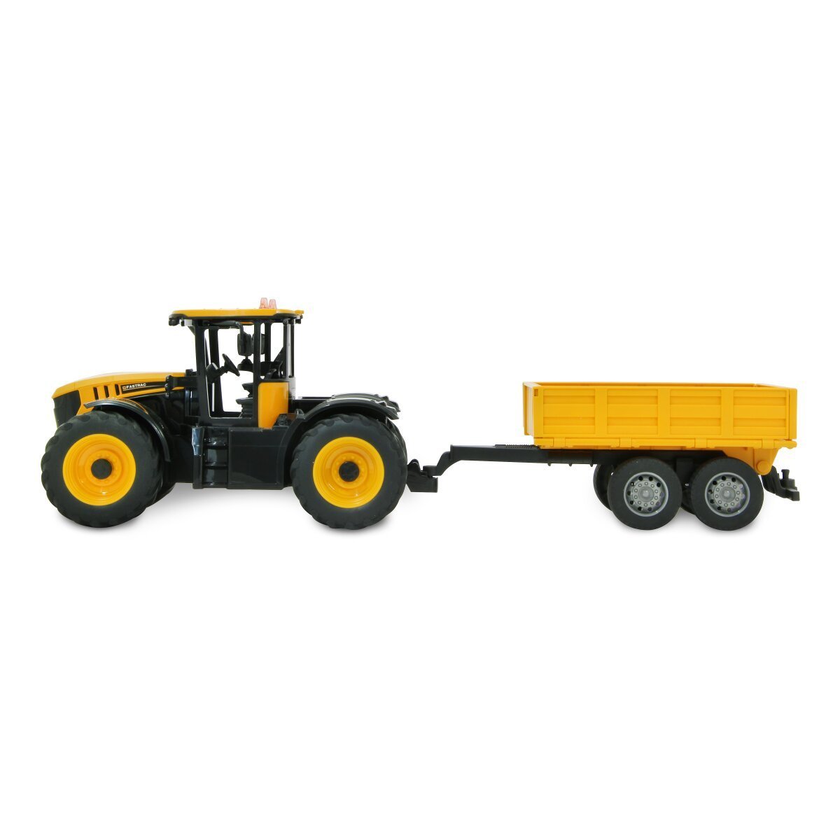 JAMARA JCB Fastrac Traktor mit Kippanhänger 1:24 2,4GHz ab 6 Jahren