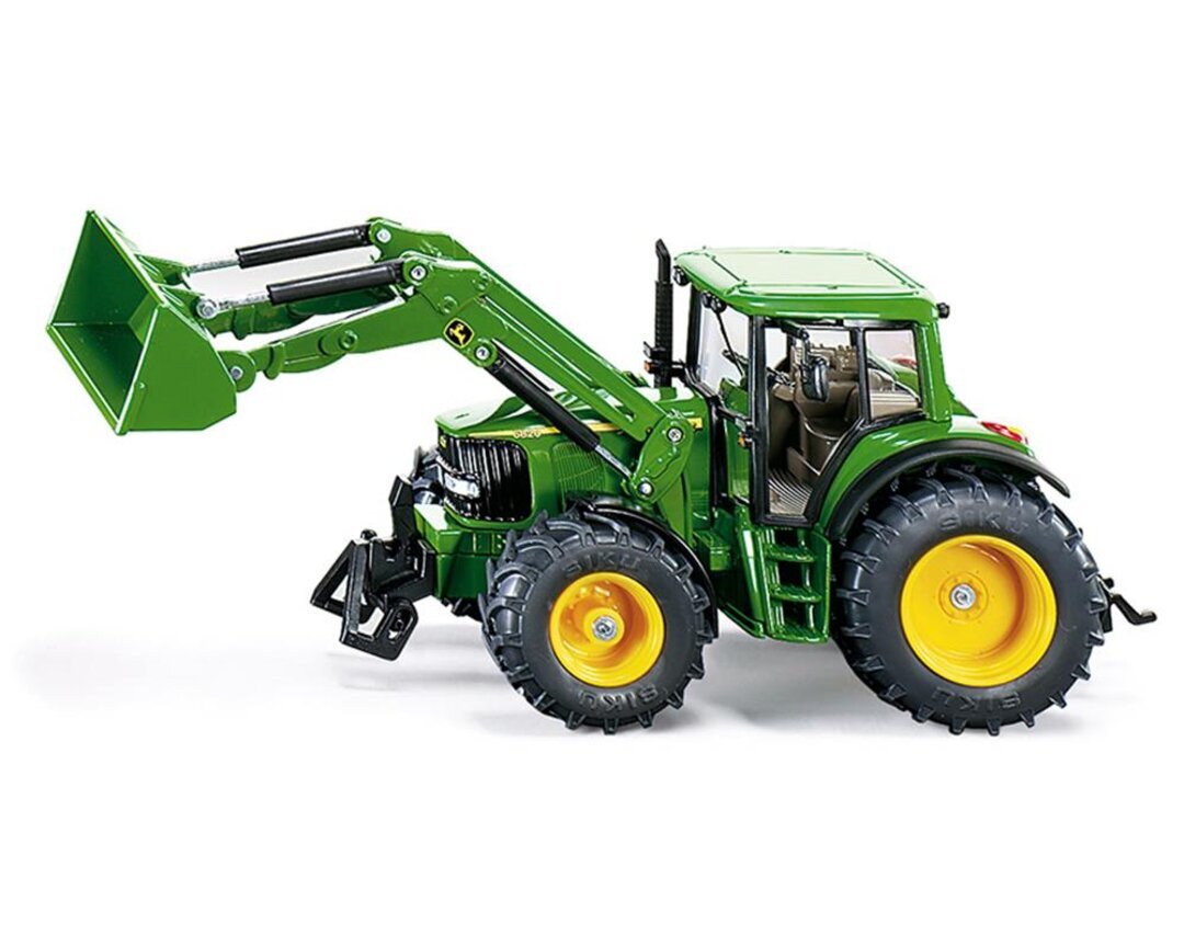 Siku, John, Deere, Mit, Frontalder, Maschine, Rad, Im, Freien, Natur