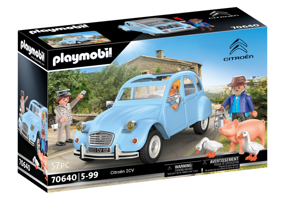 PLAYMOBIL 70640 Citroën 2CV Erwachsener, Weiblich, Person, Frau, Auto