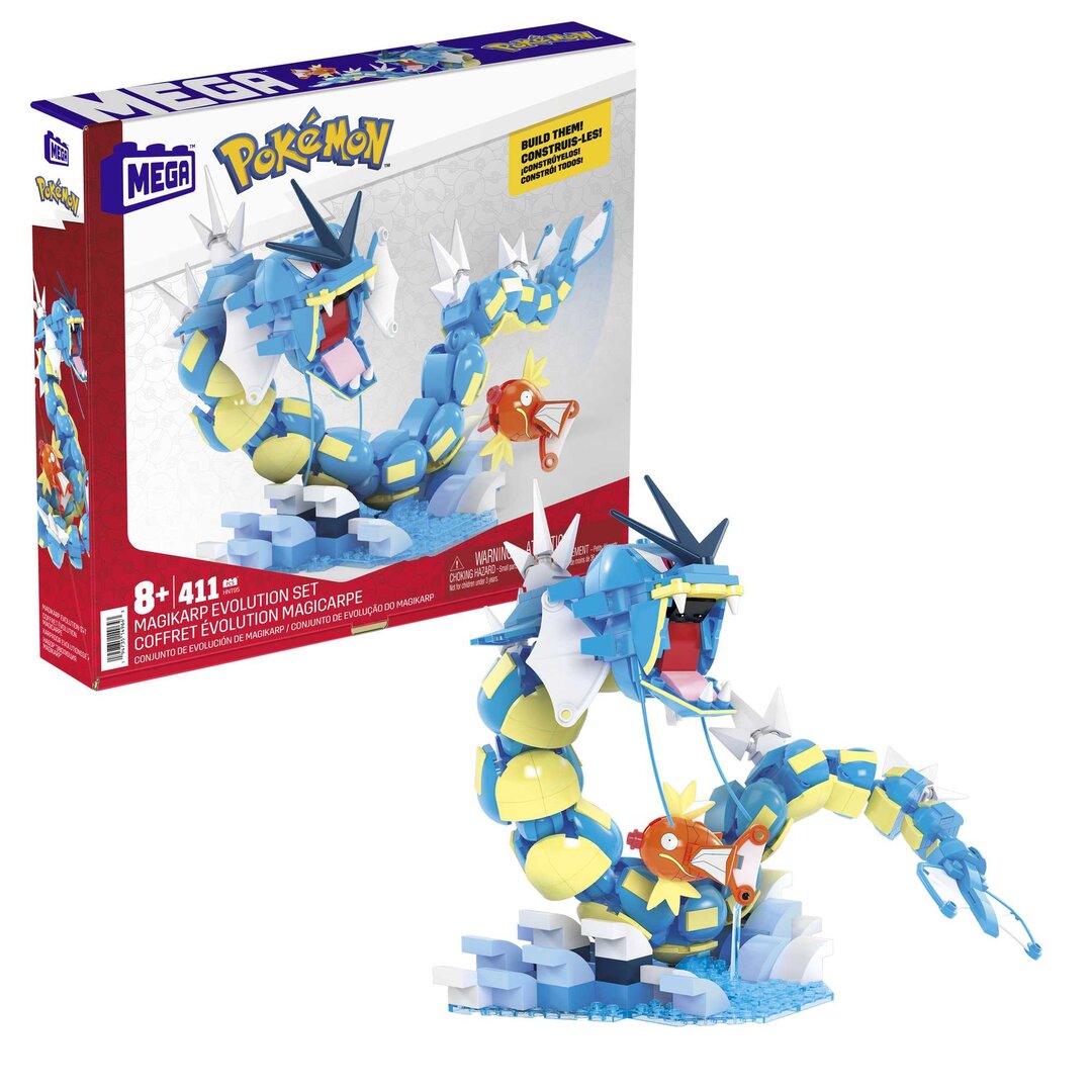 MEGA Pokemon Magikarp Evolution Set HNT95 MEGA, Pokemon, Magikarp, Evolution, Set, HNT95, Spielzeug