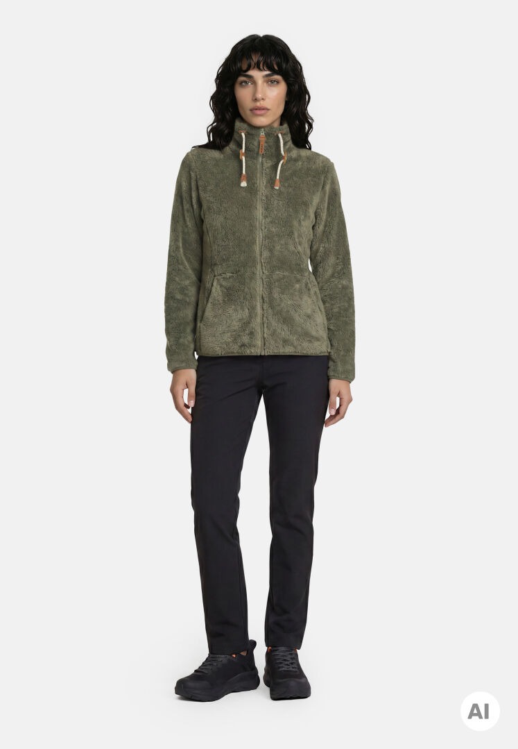 ICEPEAK 254954638IGN COLONY Fleecejacke Damen Hellgruen ICEPEAK 254954638IGN COLONY Fleecejacke Damen Hellgruen