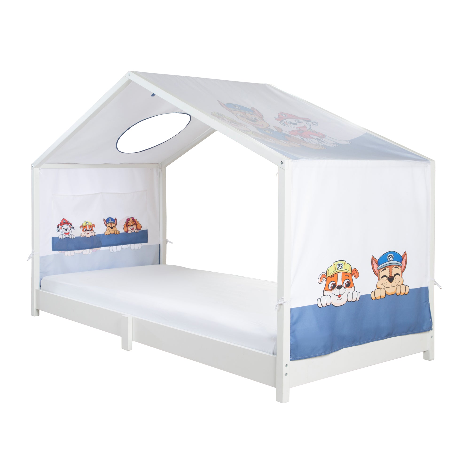 Roba 0286PW1 Hausbettbezug 90x200 cm Paw Patrol weiß – Bettenzubehör - Bild 3 Roba 0286PW1 Hausbettbezug 90x200 cm Paw Patrol weiß – Bettenzubehör - Produktbild 3