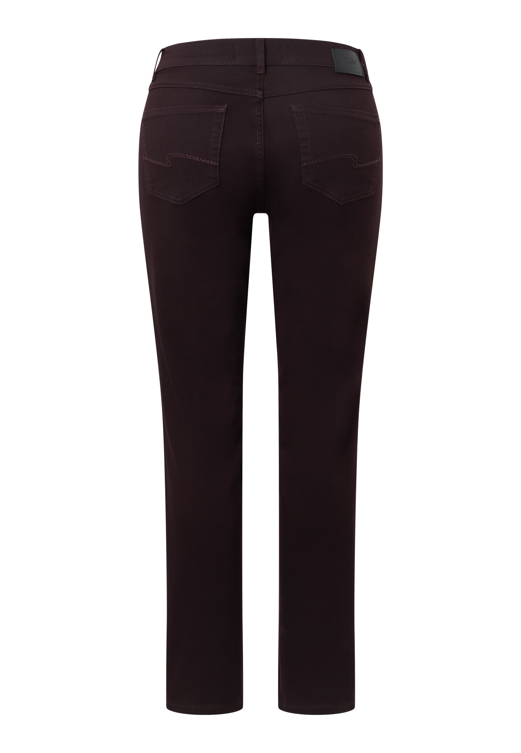 ANGELS 346340030R Damen Jeans Cici Slim Fit - Bordeaux - 3