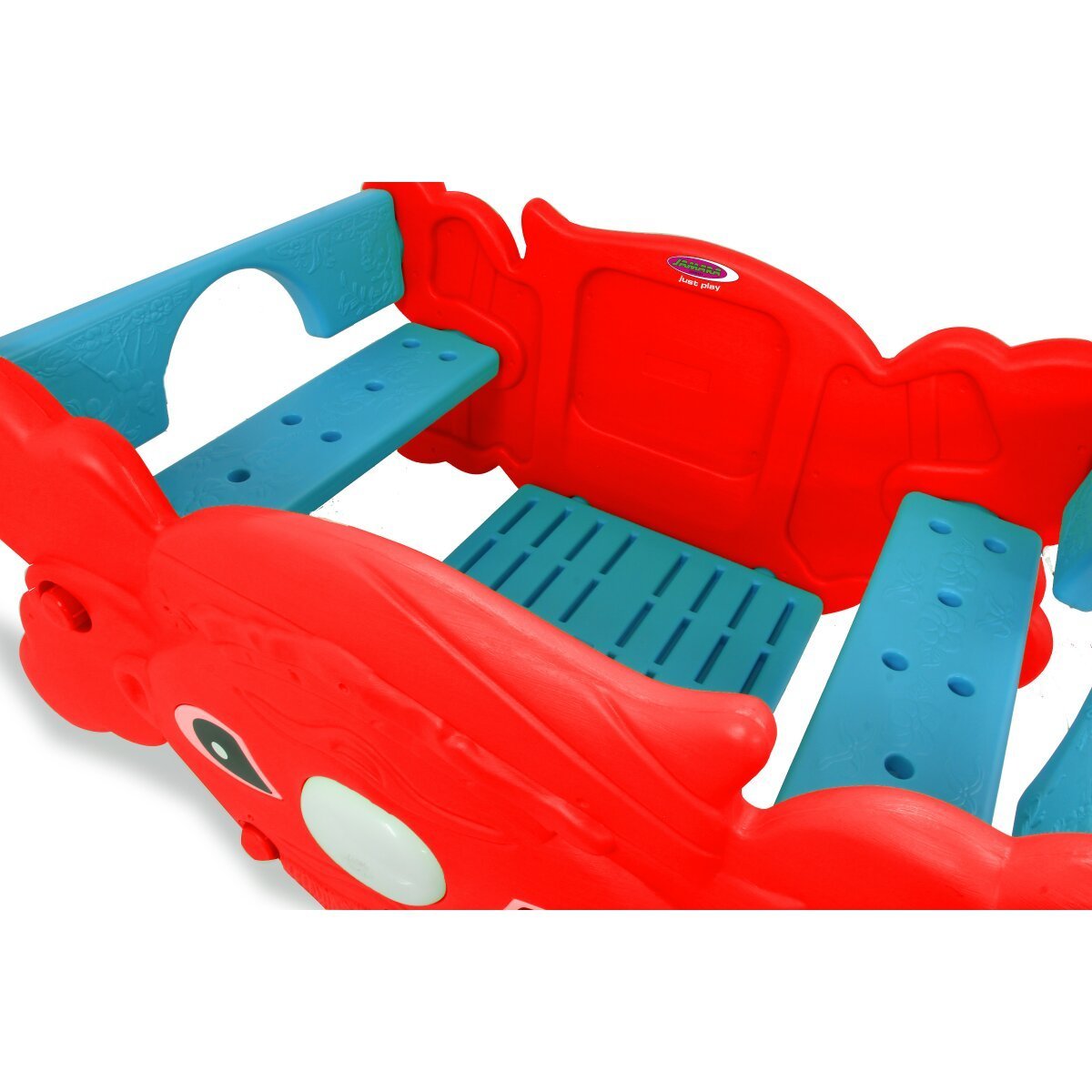 JAMARA Kindersitzgruppe Sit and Swing 2in1 rot ab 3 Jahren