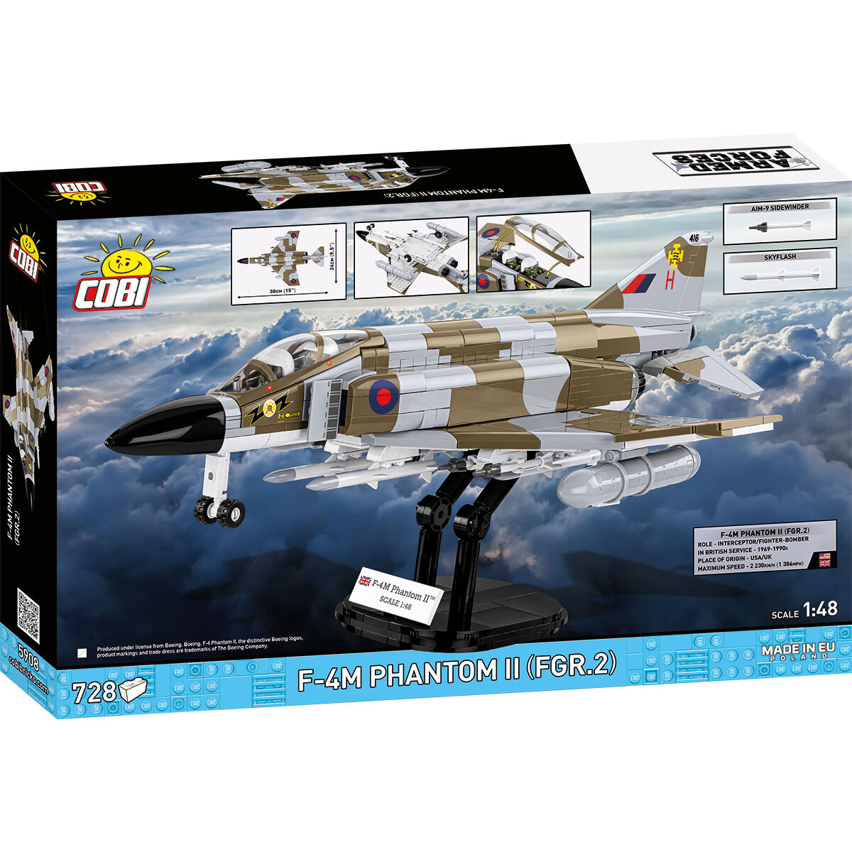 COBI 5908 - F-4M Phantom II (FGR.2) - Bild 2 COBI 5908 - F-4M Phantom II (FGR.2) - Bild 2