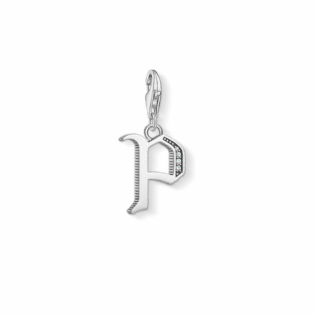 Thomas, Sabo, Anhänger, Charm-Club, Buchstabe, P, 1596-643-21, Zubehor, Ohrring, Schmuck