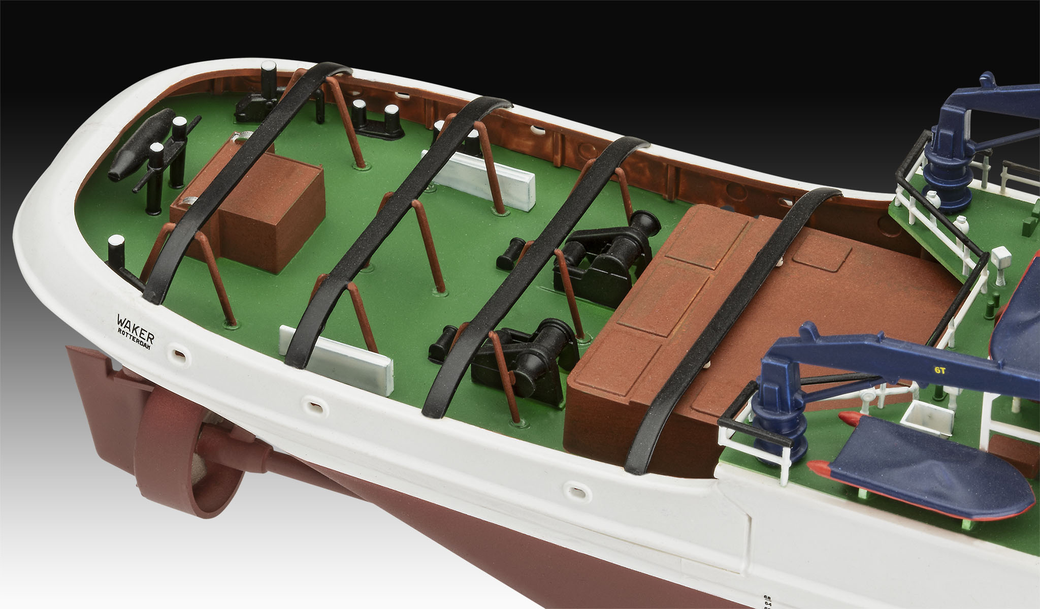Revell 05240 ETV Waker Küstenwachschiff Modellbausatz Transport, Fahrzeug, Jacht, Wasserfahrzeug