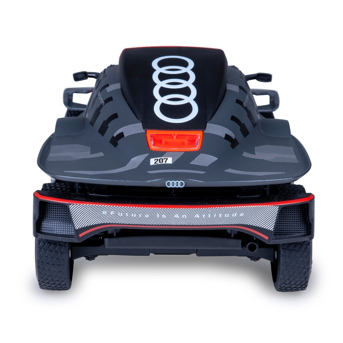 JAMARA AUDI RS Q e-tron Diecast 1:24 grau Tür manuell ab 14 Jahren