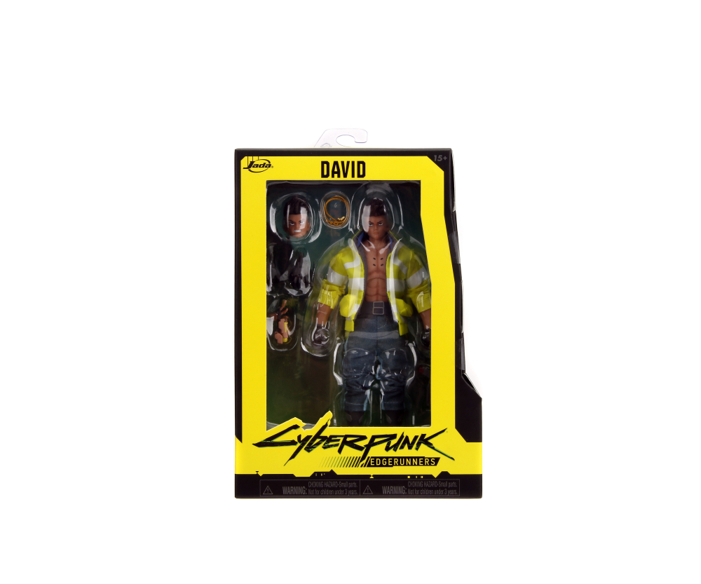 Jada Cyberpunk Edgerunners David 6" Figure