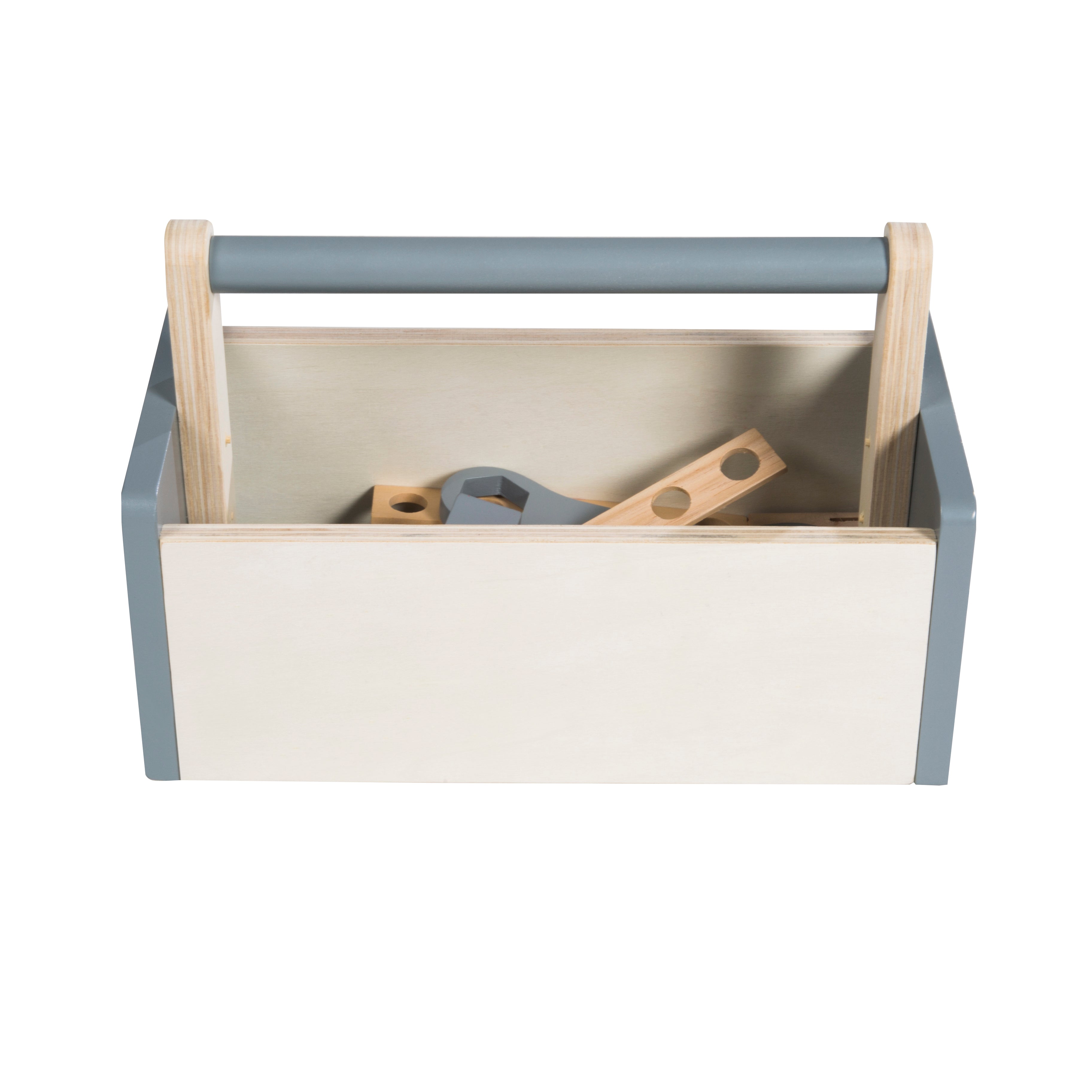 Roba 97212 Werkzeugkiste mit Zubehör natur lackiert – Rollenspiel - Bild 6 Roba 97212 Werkzeugkiste mit Zubehör natur lackiert – Rollenspiel - Produktbild 6