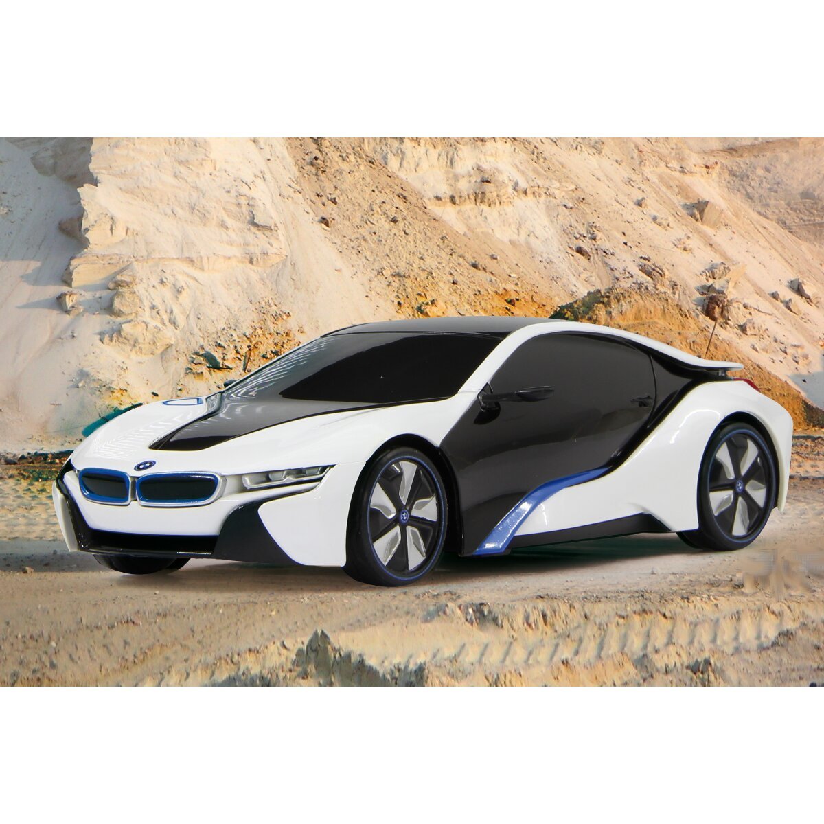 JAMARA BMW I8 1:24 weiss 2,4GHz ab 6 Jahren JAMARA BMW I8 1:24 weiss 2,4GHz ab 6 Jahren