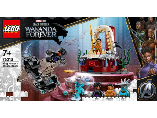 LEGO® MARVEL König Namors Thronsaal 76213 Person, Gesicht, Kopf