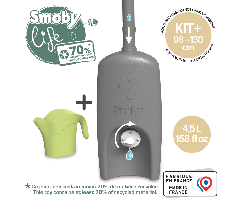 Smoby Smoby Life Spielhaus Zubehör Regenfass