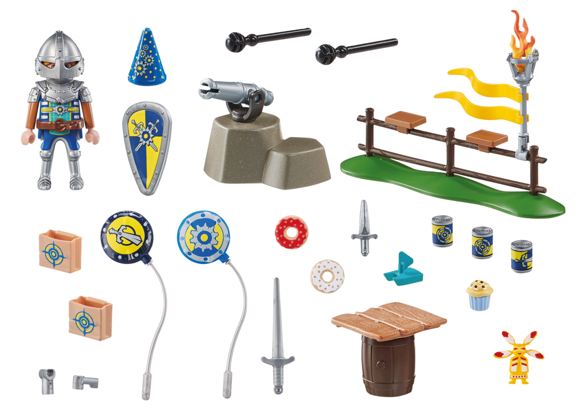 PLAYMOBIL 71447 Rittergeburtstag Person, Helm