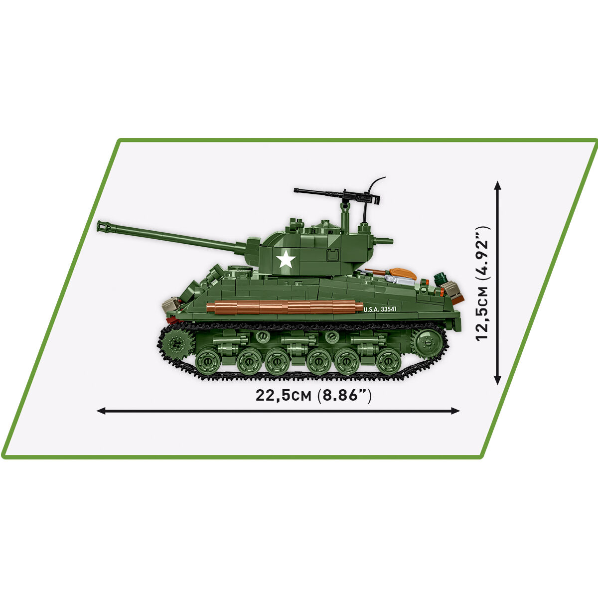 COBI 3118 - Sherman M4A2E8 (76) W - Bild 8 COBI 3118 - Sherman M4A2E8 (76) W - Bild 8