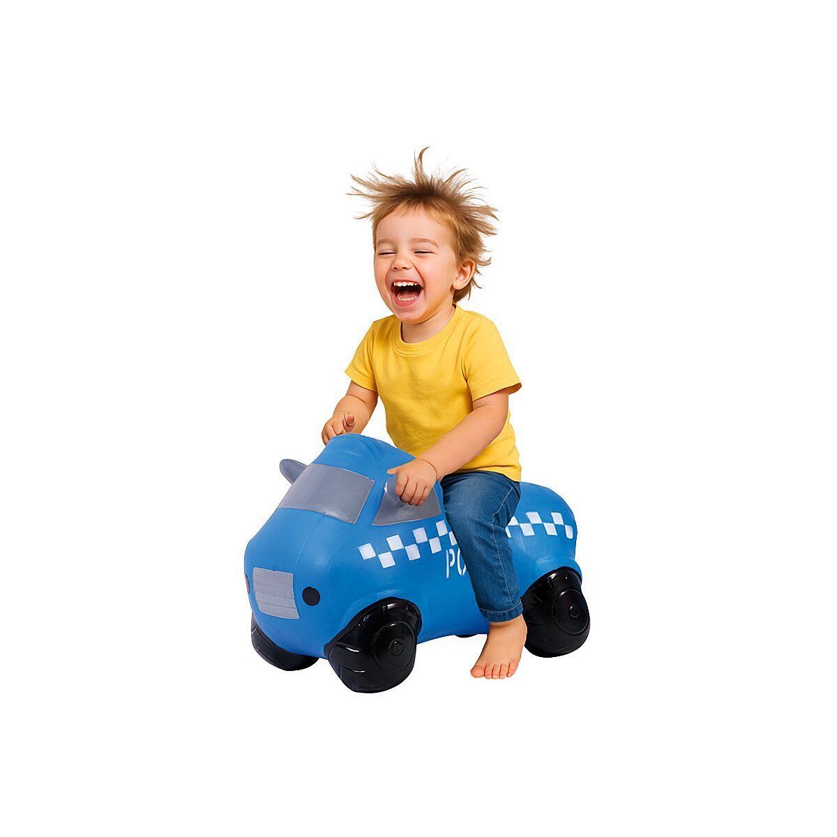 JAMARA Hüpfauto Police Truck HoppyDoo mit Pumpe ab 12 Monaten JAMARA Hüpfauto Police Truck HoppyDoo mit Pumpe ab 12 Monaten