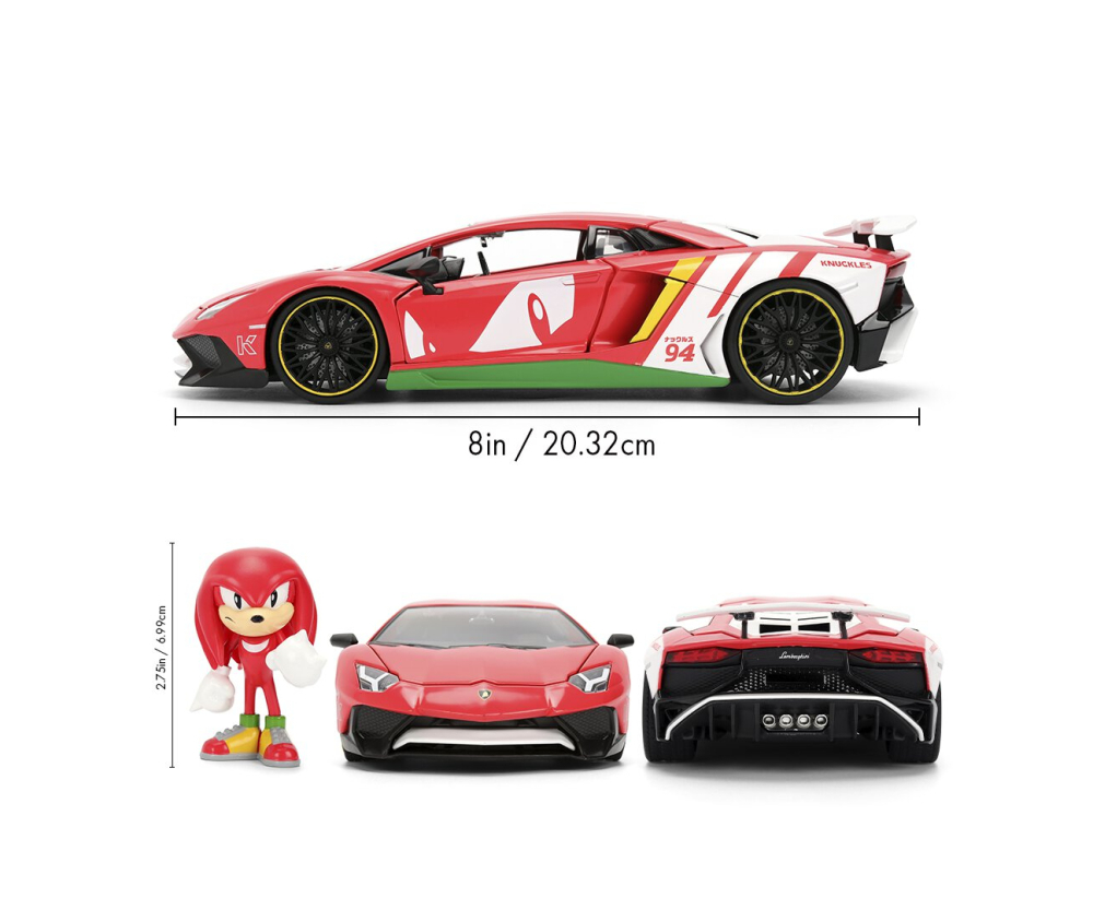 Jada Knuckles Lamborghini Aventador SV 1:24