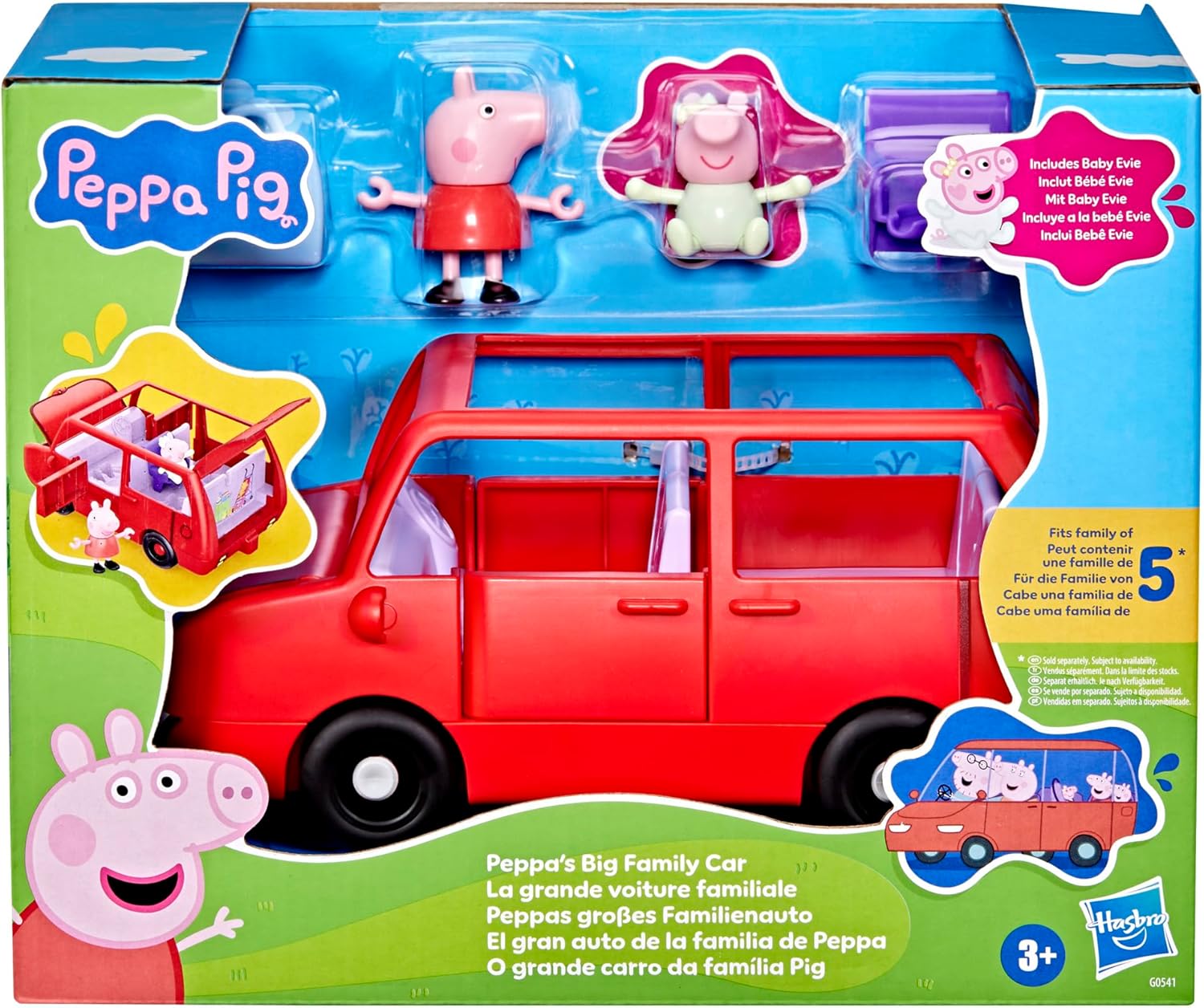 Peppa, Pig, Peppas, großes, Familienauto Peppa Pig Peppas großes Familienauto