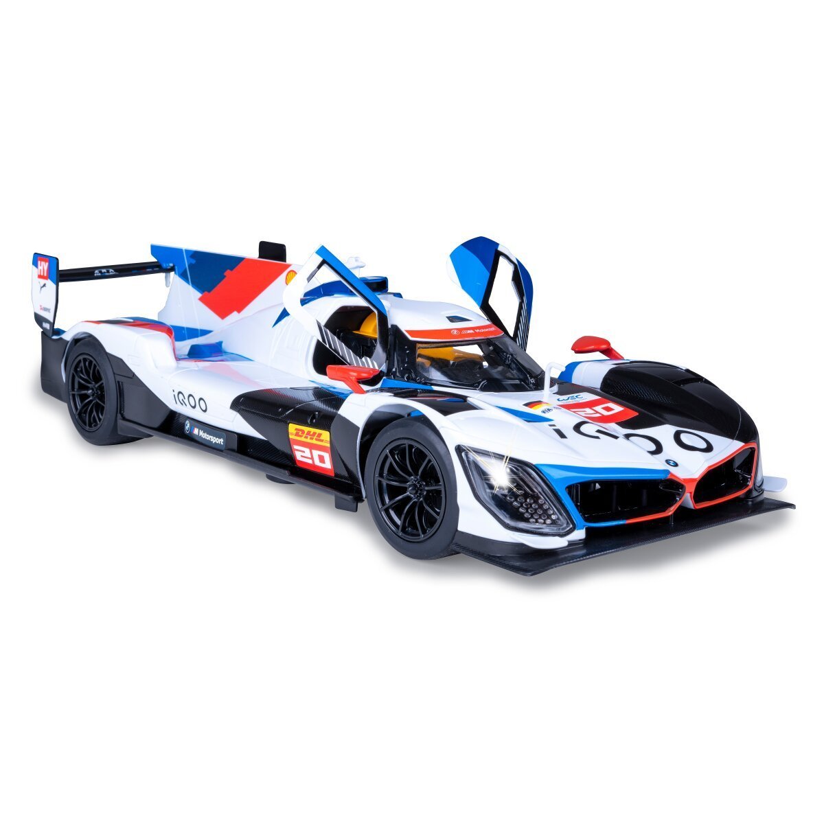 JAMARA BMW M Hybrid V8 LMDH 1:14 weiß 2,4GHz Tür manuell ab 6 Jahren