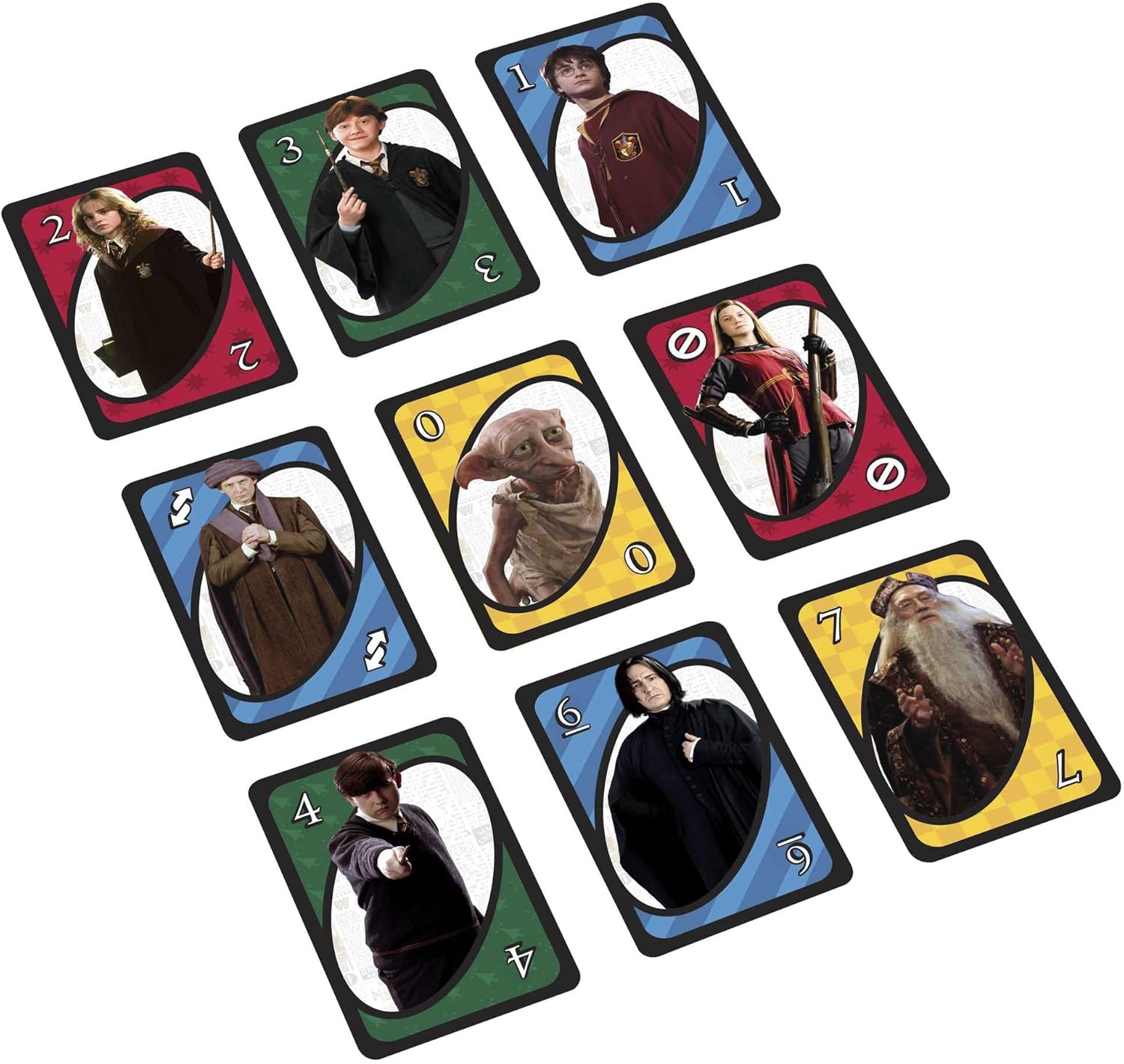 Harry Potter™ - UNO Kartenspiel (FNC42) Erwachsener, Weiblich, Person, Frau, Mann