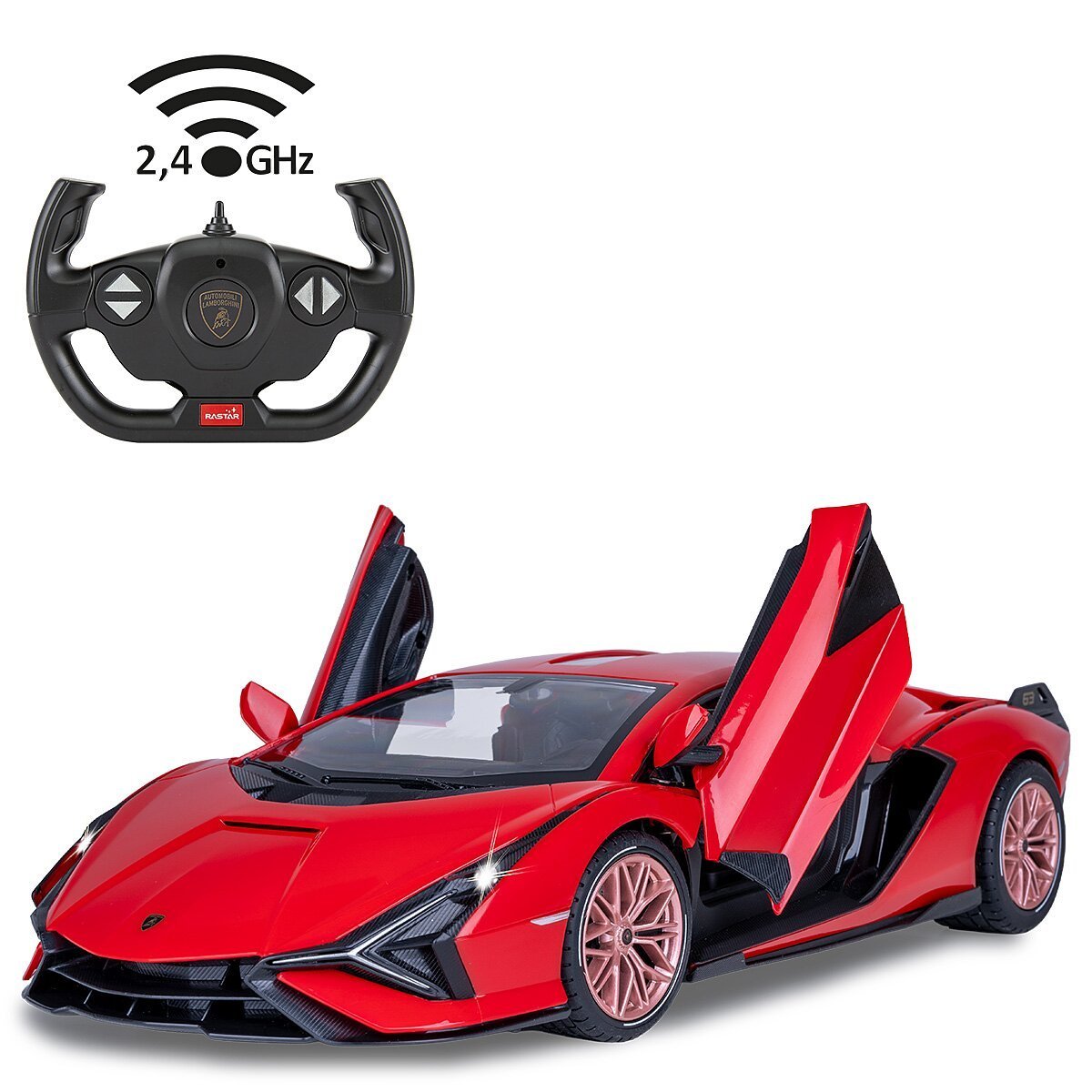JAMARA Lamborghini Sián FKP 37 1:14 rot 2,4GHz Tür manuell ab 6 Jahren JAMARA Lamborghini Sián FKP 37 1:14 rot 2,4GHz Tür manuell ab 6 Jahren