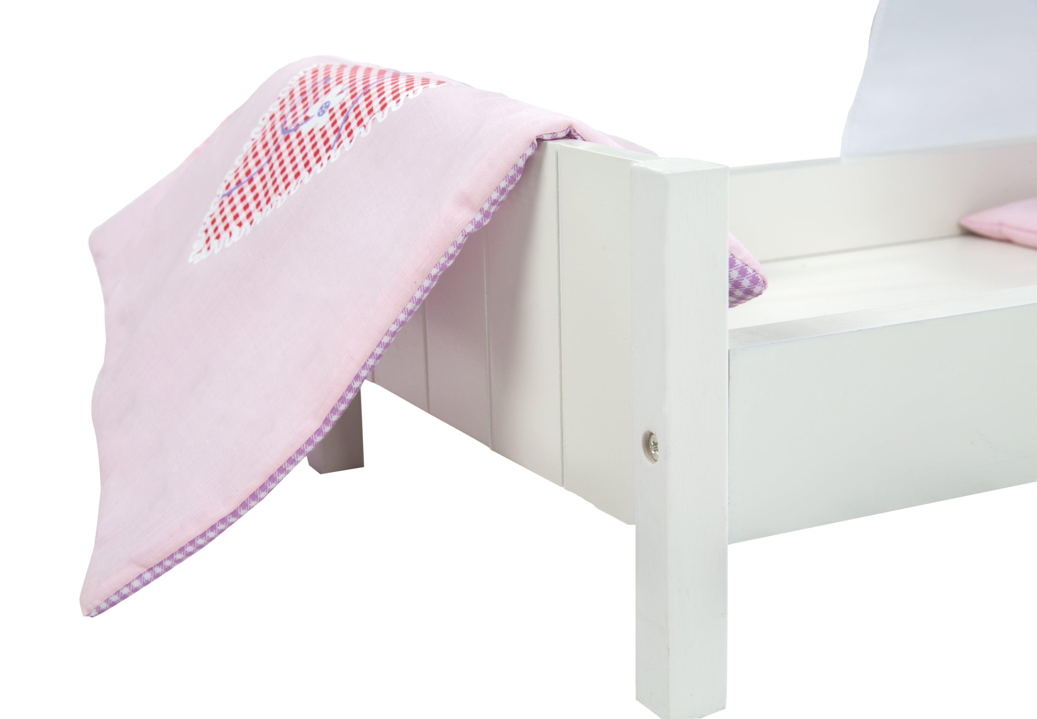 Roba 98333 Puppenstandbett Fienchen weiß – Puppenmöbel & Häuser - Bild 4 Roba 98333 Puppenstandbett Fienchen weiß – Puppenmöbel & Häuser - Produktbild 4