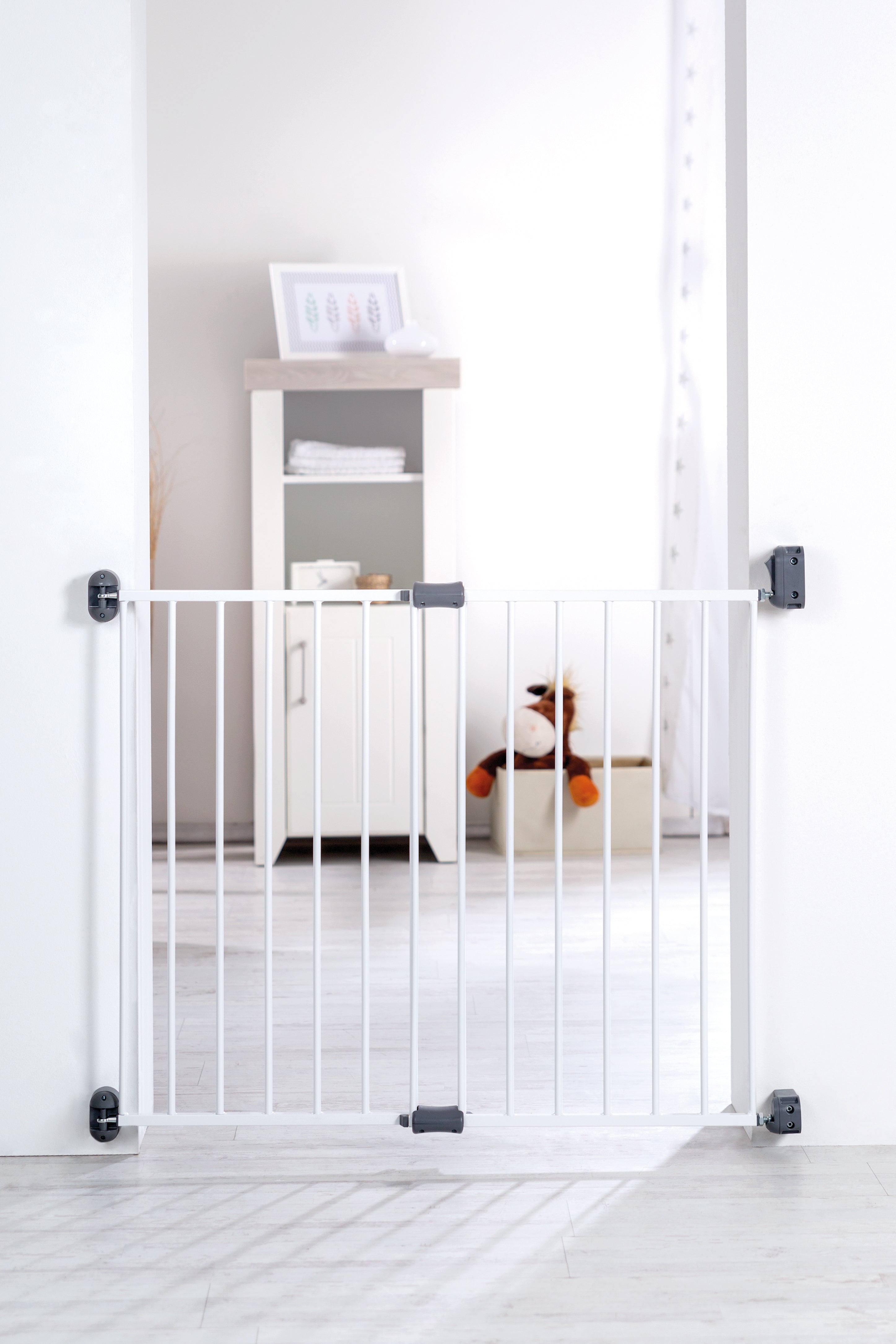 Roba 215045WE Türschutzgitter Metall weiß - Produktbild 7