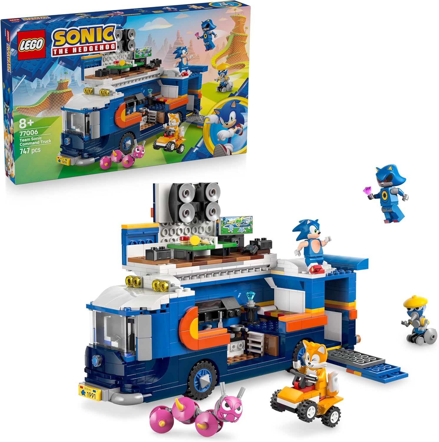 LEGO, Sonic, the, Hedgehog, 77006, Team, Sonics, Kommando-Truck LEGO Sonic the Hedgehog 77006 Team Sonics Kommando-Truck