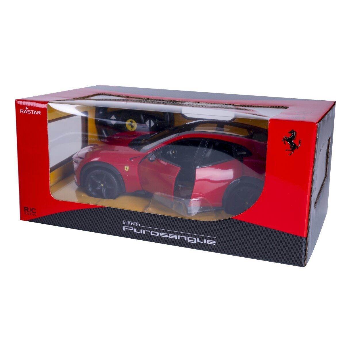 JAMARA Ferrari Purosangue 1:14 rot 2,4GHz Tür manuell ab 6 Jahren