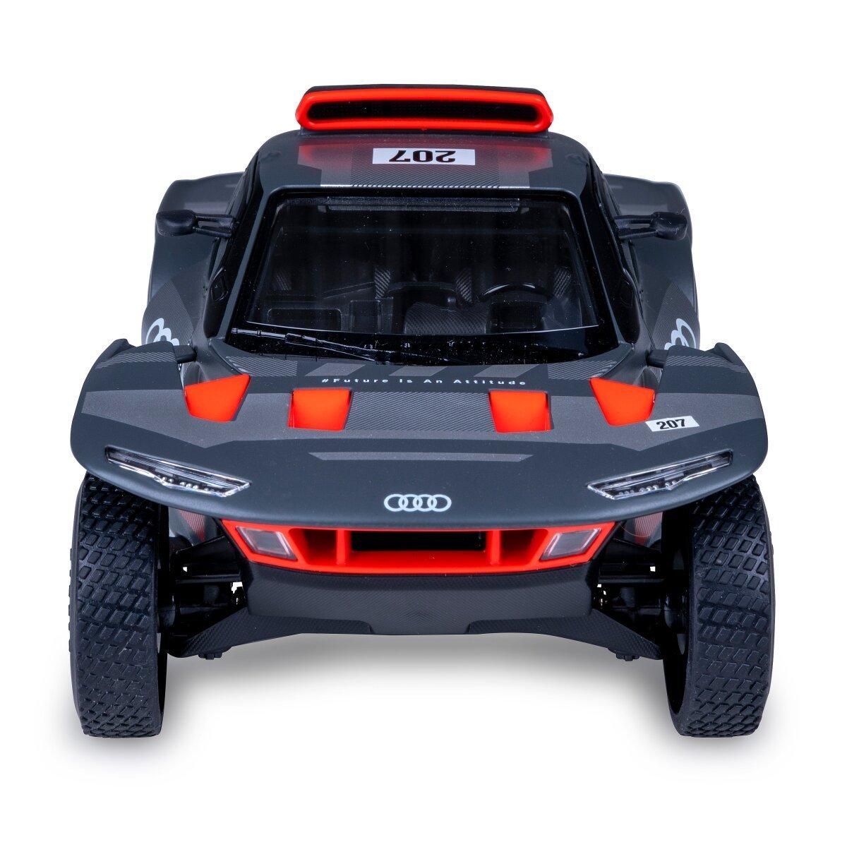 JAMARA AUDI RS Q e-tron Diecast 1:24 grau Tür manuell ab 14 Jahren