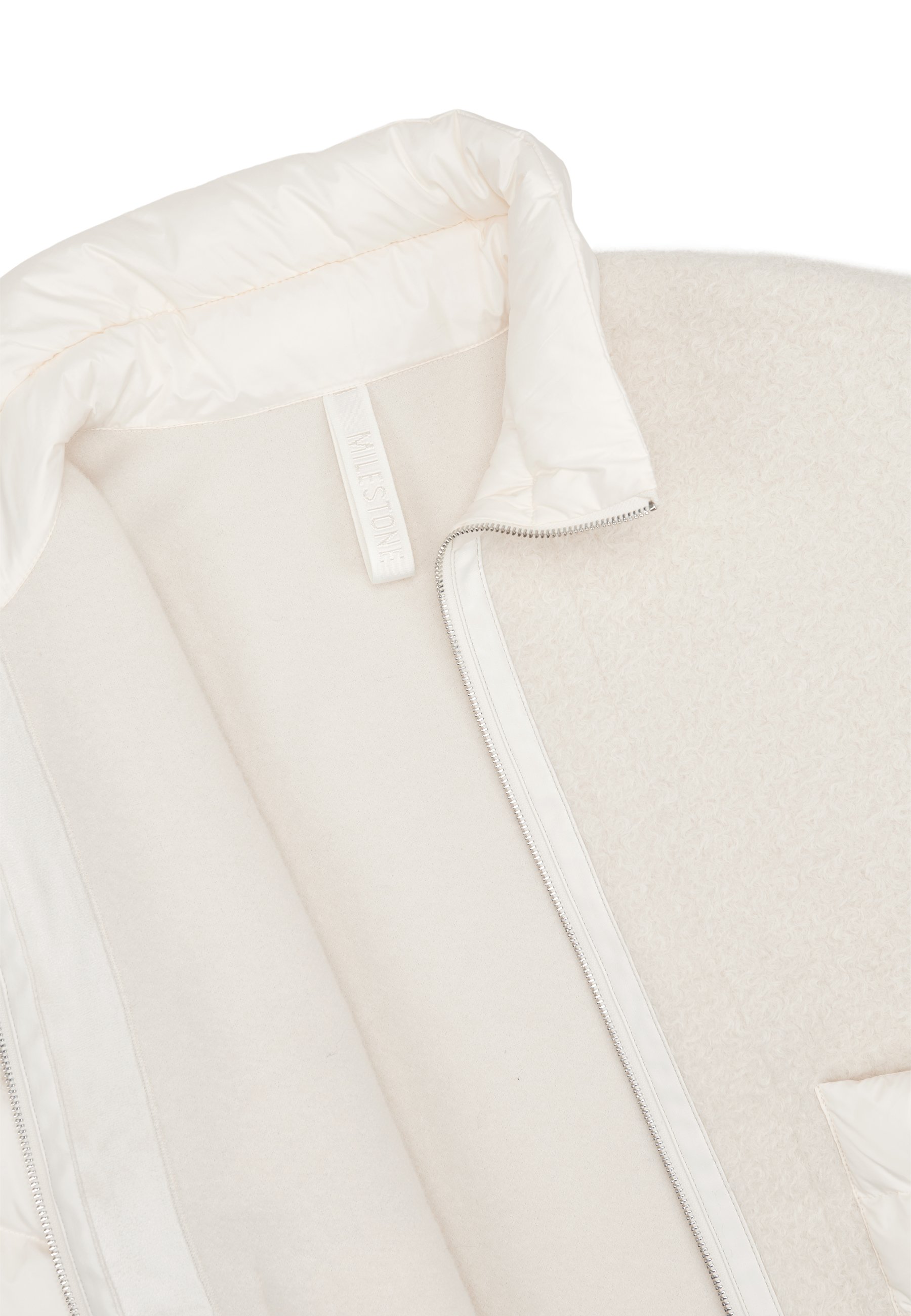 Milestone MSMomo Damen Jacke - Wollweiss