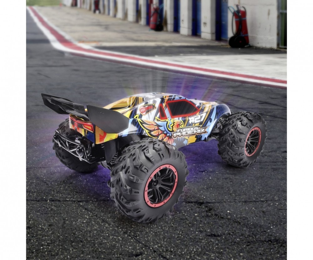 Dickie Toys RC Furious Phoenix. RTR 201108003 Buggy, Auto, Rad, Reifen, Person