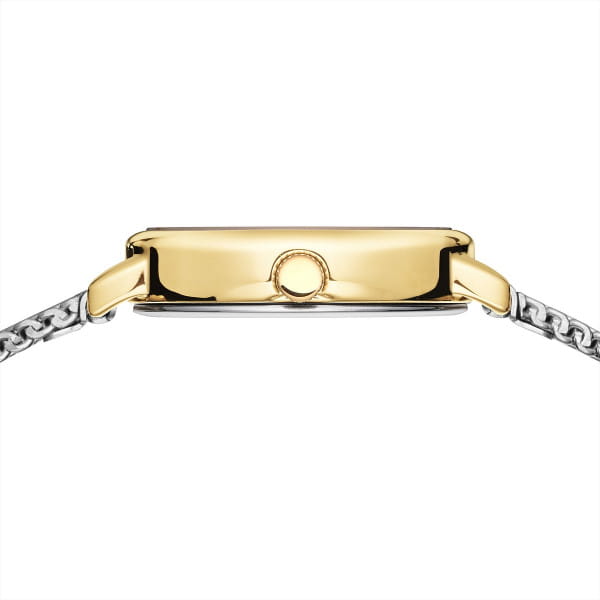 Bering 11020-010 Damenuhr, Milanaise, Silber/Gold