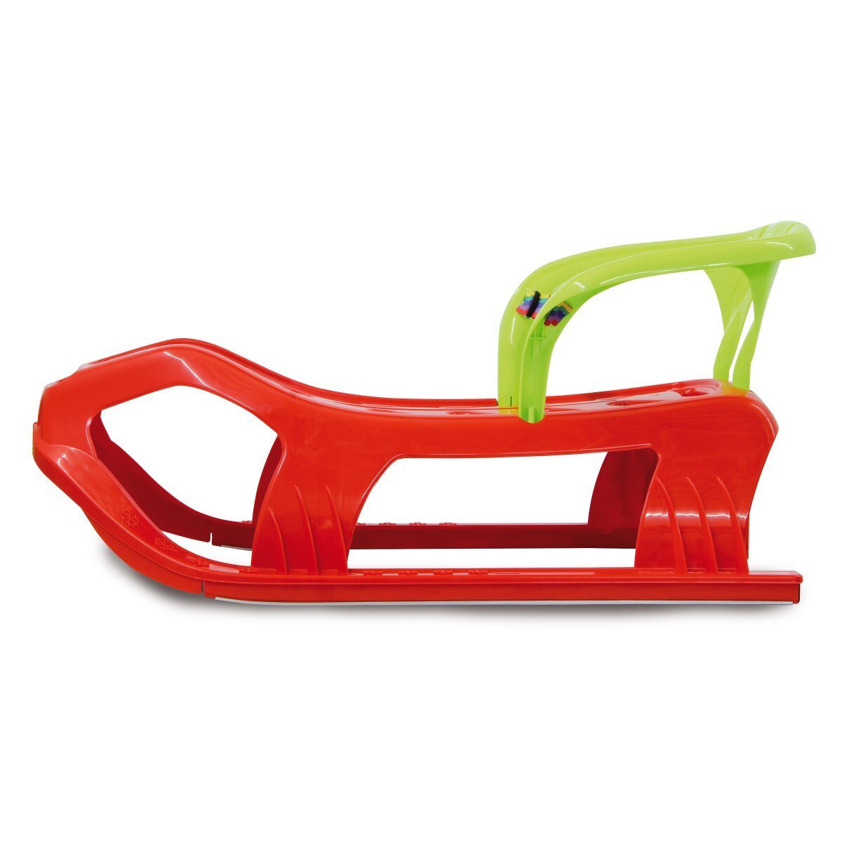 JAMARA Snow Play Schlitten Snow-Star 90cm rot mit Lehne ab 3 Jahren