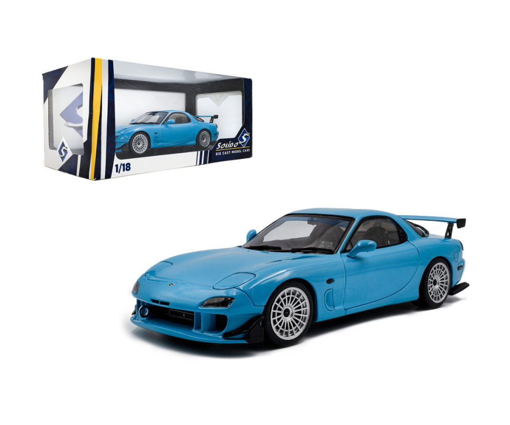 Solido 1:18 Mazda RX-7 FD3S blau