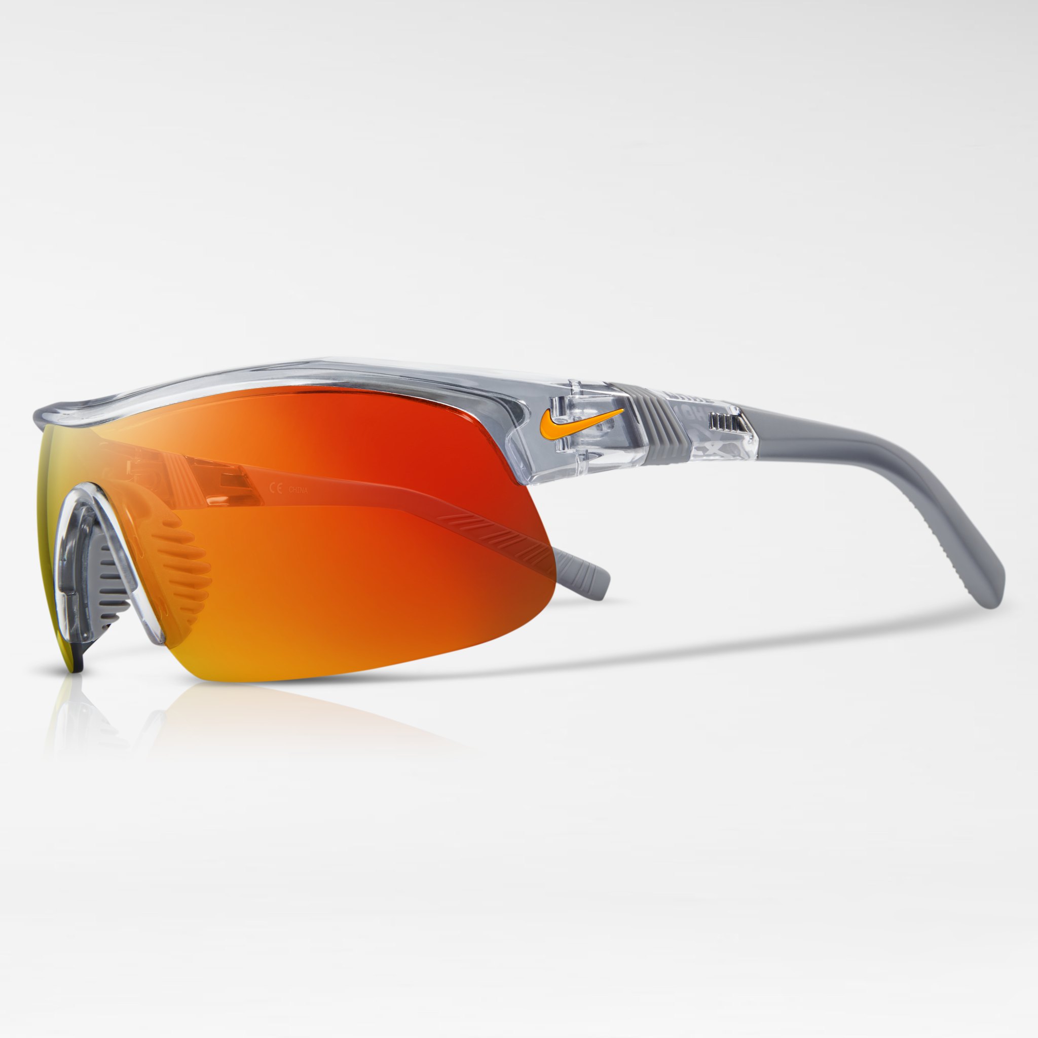 Nike 4004881/GO Sonnenbrille Show X1 - Grau / Orange - Bild 2 Nike 4004881/GO Sonnenbrille Show X1 - Grau / Orange - Bild 2